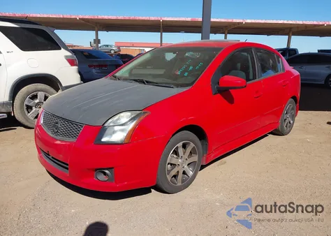 2012 Nissan Sentra 2.0 Sr z USA, uszkodzony, nr VIN 3N1AB6AP8CL649245